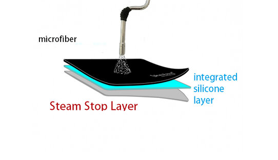 JoeFrex Reinigungstuch Mikrofaser für Dampf-Lanze | schwarz oder azur