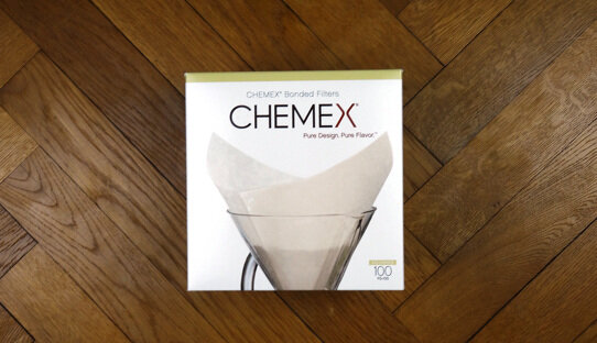 Chemex Papierfilter weiß & gefaltet-quadratisch für die große Chemex | FS-100 | 6/8/10 Tassen