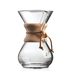 Chemex Filterkaffee Karaffe mit Holzmanschette | 6 Tassen