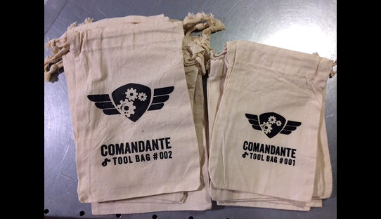 Original-Zubehör: Comandante Stoffbeutel | 2 Grössen | Tool Bag #1 + #2 | Tote bag | Made in Germany