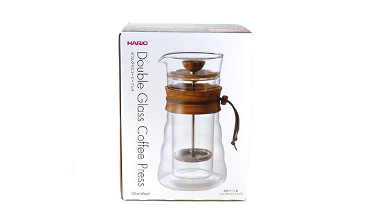 Hario Edle Frenchpress Kanne | Double Glass Coffee Press