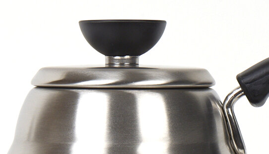 Hario Wasserkessel | Buono V60 Drip Kettle | metallic silber | max 1,2 l | Made in Japan