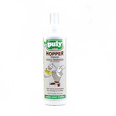 Bio-Reiniger-Spray für Kaffeemühle & Chromteile | Puly Grind Hopper Cleaner | Pulitore Tramoggia
