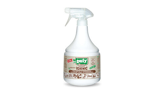Bio-Reiniger & Desinfektion | Spray für alle Oberflächen | Puly Bar igienic | 1.000 ml | Made in Italy