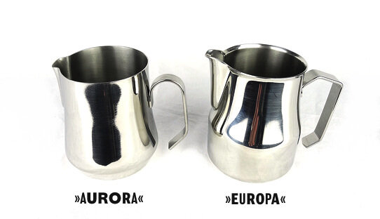 Motta Milchkännchen »Aurora« | Edelstahl | glänzend | Lattiera Aurora | Made in Italy
