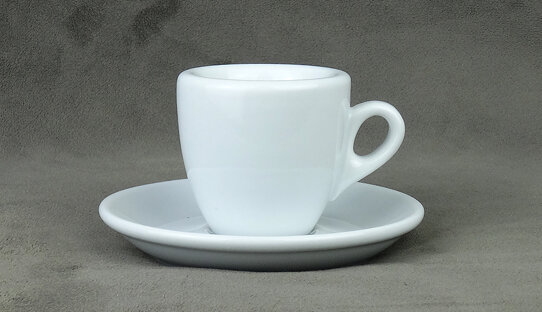 2. Wahl: Extra dickwandige (8 mm) Espresso-Tasse...