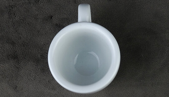 Dickwandige (8 mm) Espresso-Tasse »Portofino« | weiss | Nuova Point (55 ml)