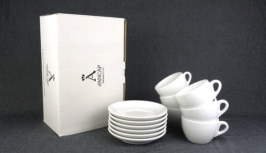 2. Wahl: Cappuccino-Tasse »Verona« | dickwandig | Made in Italy | Ancap (180 ml)
