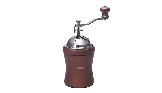 Hario Hand-Kaffeemühle | 4 Tassen | Keramik-Mahlwerk | Ceramic Coffee Mill Dome