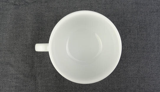 Cappuccino-Tasse »Edex« | weiss | Made in Italy | Ancap (190 ml)