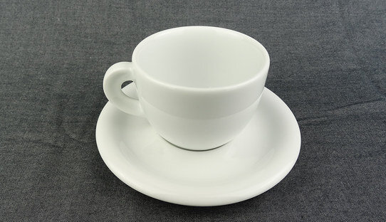 Cappuccino-Tasse »Edex« | weiss | Made in Italy | Ancap (190 ml)