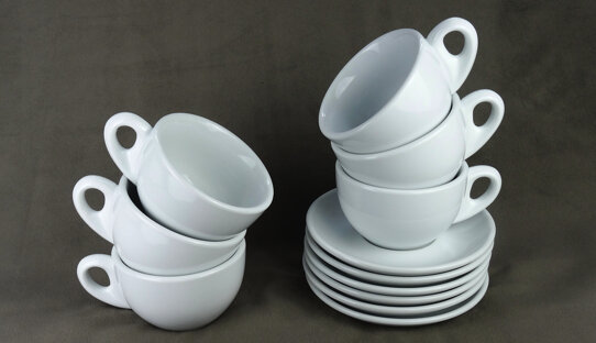 2. Wahl: Caffelatte-Tasse »Bar Italia« (»Palermo«) | dickwandig | Nuova Point (260 ml)