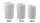 Becher Mug | Porzellan | zweiwandig | weiss | »Ionic double Wall Mug« | 3 Grössen | Victor & Victoria