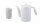 Becher Mug | Porzellan | zweiwandig | weiss | »Ionic double Wall Mug« | 270 ml