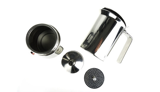 Espressokocher Ilsa »Turbo Express« massiver Edelstahl glänzend | nicht für Induktion | 1 Tasse (100 ml) | Nicht für Induktionsherd geeignet