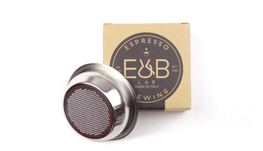 E&B Lab IMS | Doppel-Sieb | mit Zusatzmembran für noch mehr Geschmack | E61 | Edelstahl | ridgeless | B702TH24SF | 14 bis 16 gr | H 24,0 mm