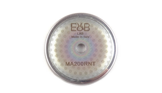 E&B Lab IMS Präzisions-Duschsieb | Reinforced Nano-Quartz-beschichtet | »MA 200 RNT« | La Marzocco | Carimali | Slayer | Synesso | Made in Italy