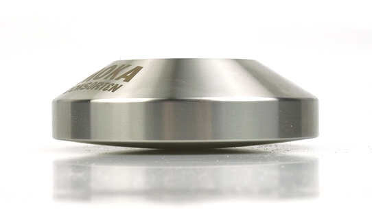 Tamper Basis | Edelstahl | M10-Gewinde | ø 54,4 mm | flach | IMS | Made in Italy