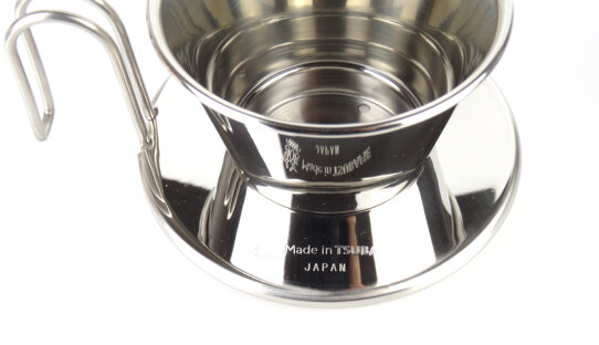 Kalita Hand-Kaffeefilter | Wave #155 | Tsubame WDS | Edelstahl | Made in Japan