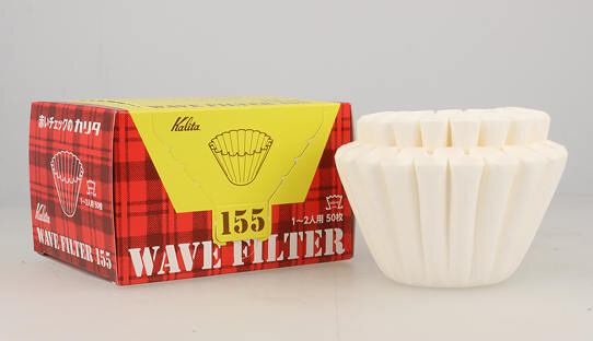 Kalita Papierfilter weiss für Wave #155 | 50 Stück | Made in Japan
