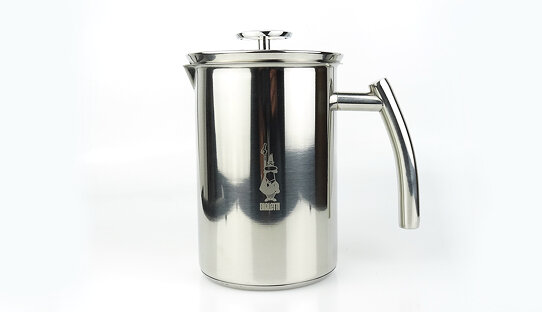 Bialetti Milchaufschäumer | Edelstahl | 6 Tassen | 330 ml