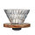 Hario Hand-Kaffeefilter | V60 Dripper 03 VDG | Glas | 1-6 Tassen | Made in Japan | schwarzer Griff