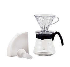 Hario Hand-Kaffeefilter Set | Starter-Set | V60 Craft...