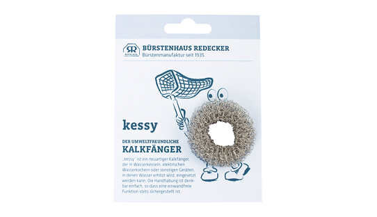 Entkalker für Wassertöpfe | »kessy, der umweltfreundliche Kalkfänger« | Made in Germany