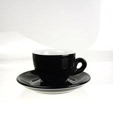 Extra dickwandige Espresso-Tasse »Sorrento« | schwarz | Nuova Point | 62 ml