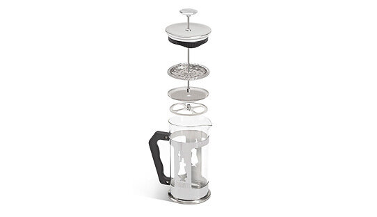 Bialetti | Frenchpress Ersatz-Kanne | 3 Tassen | 350 ml