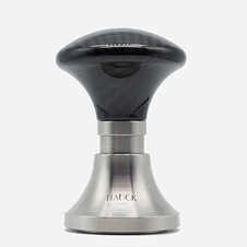 Limitierte Edition: Premium-Tamper | Hauck S-Tamper | V5 UFO | ø 58,4 mm | dynamometrisch | 18 kg-Druckpunkt | Carbon black | Handmade in Austria