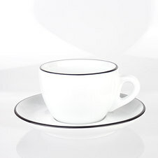 2. Wahl: Cappuccino-Tasse »Verona« | weiss...