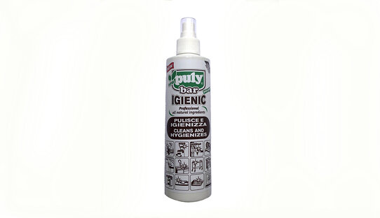 Bio-Reiniger & Desinfektion | Spray für alle Oberflächen | Puly Bar verde igienic | 200 ml