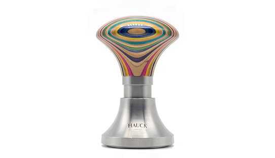 Premium-Tamper | Hauck S-Tamper | V5 UFO | ø 58,4 mm | dynamometrisch | 18 kg-Druckpunkt | Skater | Handmade in Austria