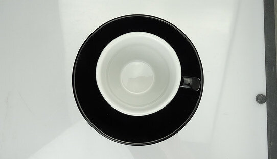 Dickwandige Cappuccino-Tasse »Milano« | schwarz | Nuova Point (max. 160 ml)