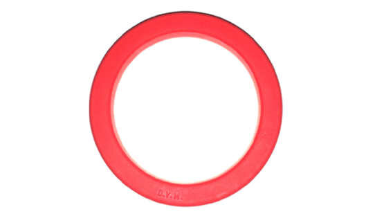 Siebträger-Gruppen-Dichtung | »E61« | Silikon | de Vecchi | Dicke 9 mm | rot | Made in Italy