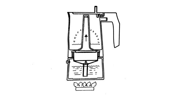 Alessi Espressokocher »Ossidiana« | in 2 Grössen