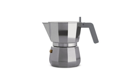 Alessi Espressokocher »Moka« | Design: David Chipperfield | in 4 Grössen | Caffettiera Espresso