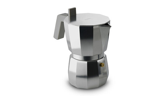 Alessi Espressokocher »Moka« | Design: David Chipperfield | in 4 Grössen | Caffettiera Espresso