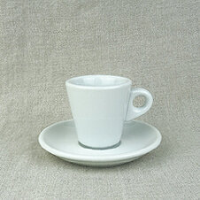 2. Wahl: Dickwandige (8 mm) Espresso-Tasse »Modena« | weiss | Nuova Point (max. 60 ml)