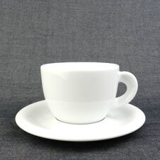 2. Wahl: Cappuccino-Tasse »Edex« | weiss |...