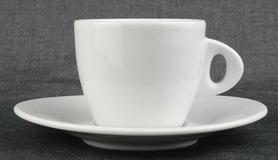 2. Wahl: Cappuccino-Tasse »Galileo classic« | weiss | Made in Italy | Ancap | max 190 ml