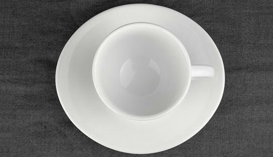 2. Wahl: Cappuccino-Tasse »Galileo classic« | weiss | Made in Italy | Ancap | max 190 ml