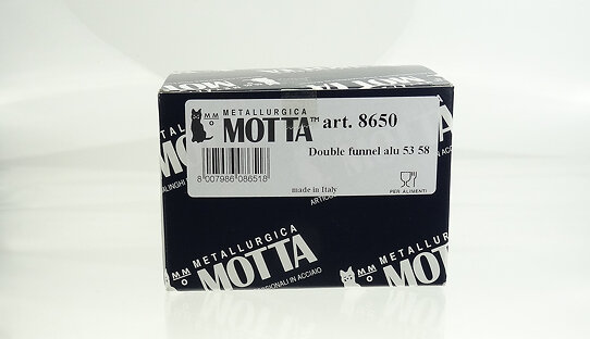 Motta Dosing Trichter | 2 Grössen: 53 und 58 mm | stapelbar | Höhe: 17mm bzw. 34 mm | Made in Italy