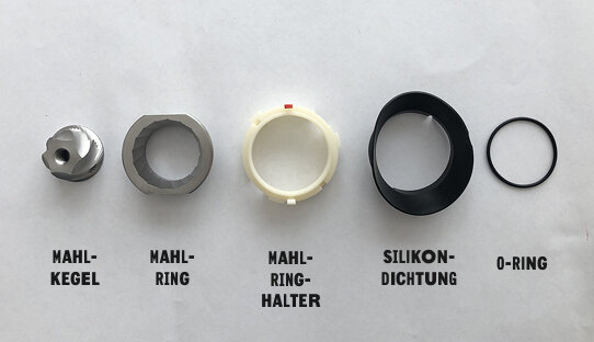 Original-Ersatzteil: Mahlwerk-Ring | Mahlwerk-Ring-Halter | Baratza | Virtuoso | Encore | Preciso | »M2 Ring Burr« + »Ring Burr Holder«