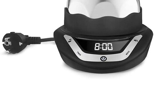Neues Modell | Bialetti | elektrischer Espressokocher mit Timer | Aluminium | 2 Größen | Moka Timer