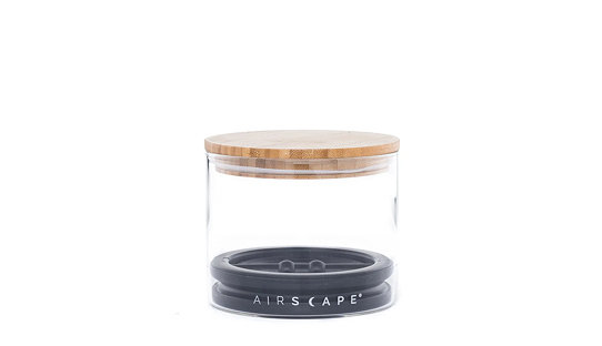 AirScape Aufbewahrungsdose | Glas | Bambus-Deckel | 950 ml | 250 gr