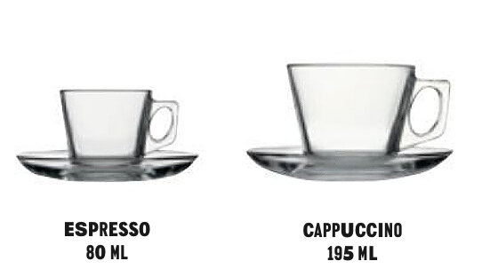 Espresso-Tasse »Vela« | Glas | max. 80 ml | Pasabahçe | Made in Turkey