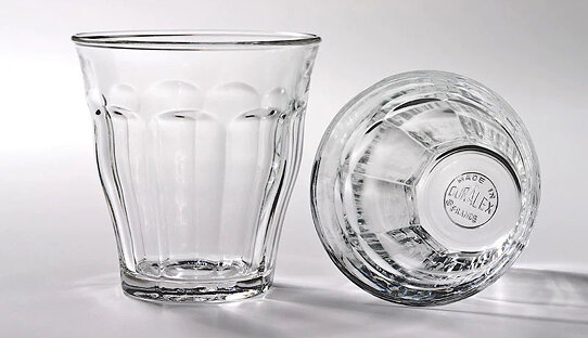 Glas für doppelten Espresso und Wasser | »Picardie« | Duralex | 130 ml