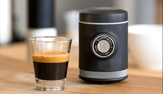 Picopresso Espresso-Maschine für unterwegs | mit Muskelkraft zum Doppio